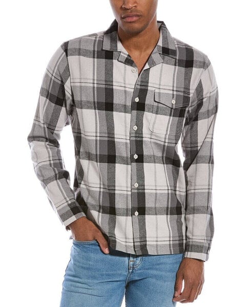 Onia Flannel Convertible Overshirt Men's