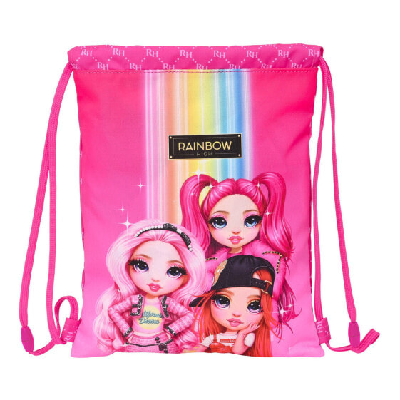 Детский рюкзак-мешок Rainbow High Фуксия 26 x 34 x 1 cm