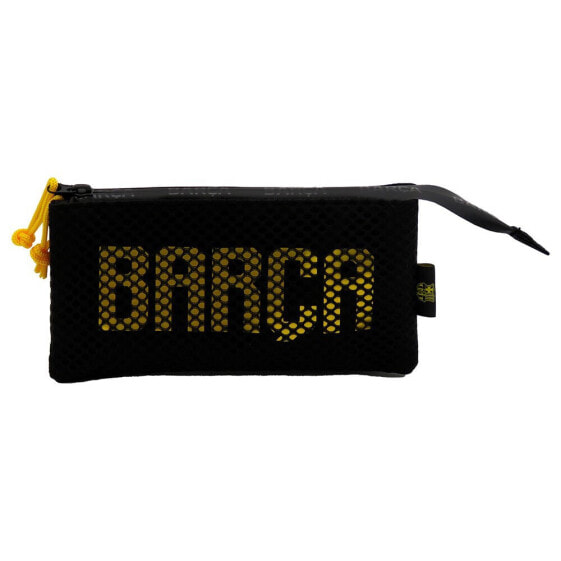 FC BARCELONA Mesh Pencil Case With 5 compartments