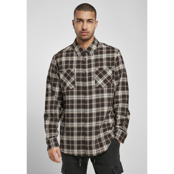 URBAN CLASSICS Shirt Checked Roots Big