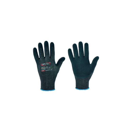 Optiflex Schnittschutzhandschuh Comfort Cut Größe 9 schwarz meliert/schwarz EN 388 PSA-Kategorie II , VE: 12 Paar