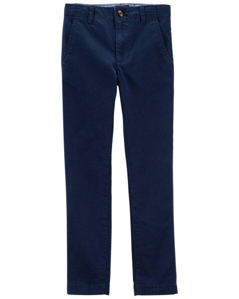 Kid Slim Tapered Chino Pants 8S