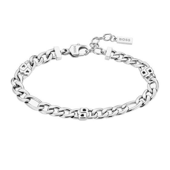 Stylish steel bracelet Double B 1580634