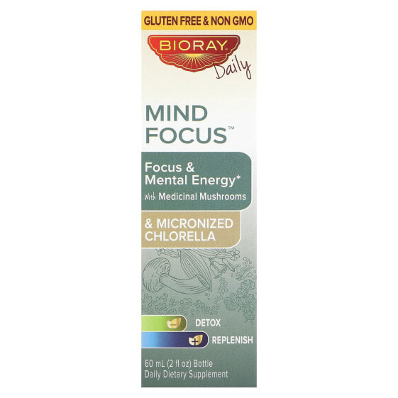 Mind Focus, Focus & Mental Energy, Alcohol Free, 2 fl oz (60 ml)