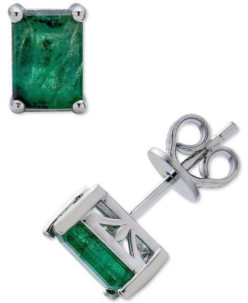 Серьги Macy's emerald Stud