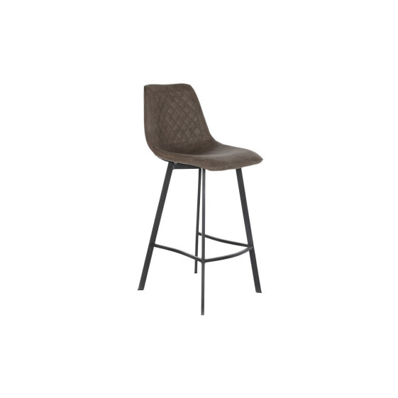 Товар: Барный стул DKD Home Decor Чёрный Верблюжий Металл 56 x 49 x 110 см