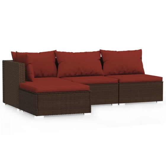 Garten-Lounge-Set (4-teilig) 3013632-29