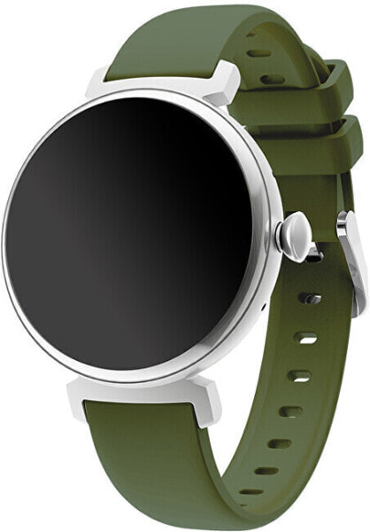 Часы Wotchi AMOLED Smartwatch DM70   Silver Green