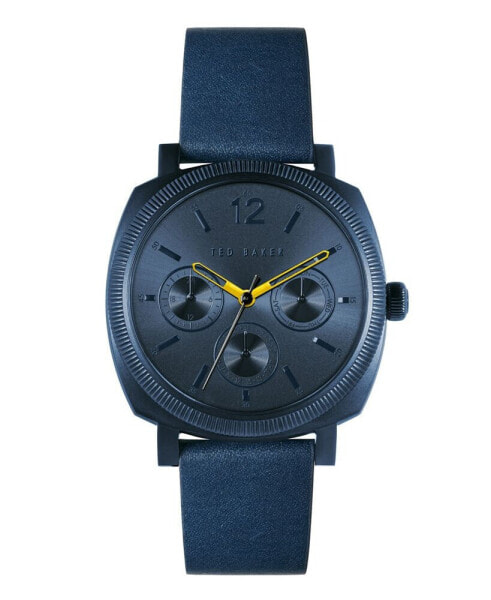 Часы Ted Baker Caine Blue Leather Strap 42mm