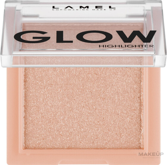 Gesichtshighlighter - LAMEL Make Up Blush Cheek Colour Highlighter 402 - Sun