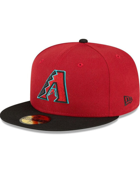 Men's Red, Black Arizona Diamondbacks Home Authentic Collection On-Field 59FIFTY Fitted Hat