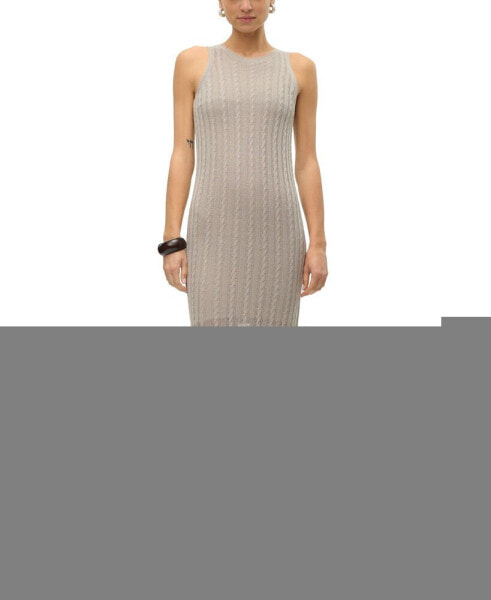 Women's Tara Cableknit Bodycon Sweater Dress