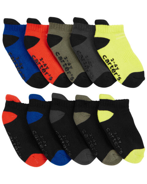 Toddler 10-Pack Athletic Socks 2T-4T