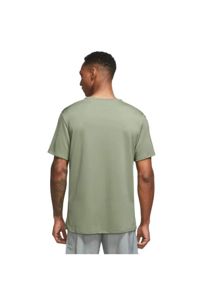 Dri-FIT Run Division Kısa Kollu Erkek Tişört, Yeşil Erkek Kısa Kollu T-Shirt