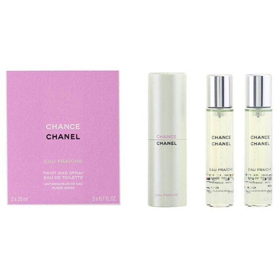 Женский парфюмерный набор Chance Eau Fraiche Chanel Chance Eau Fraiche (3 pcs)