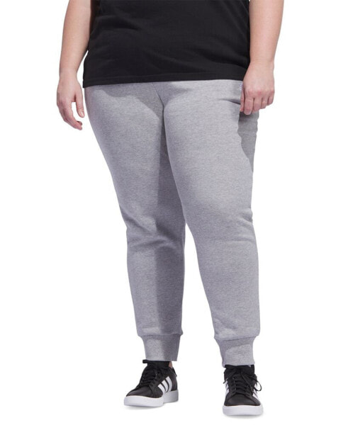 Брюки спортивные Adidas plus Size хлопковые французские территории для женщин