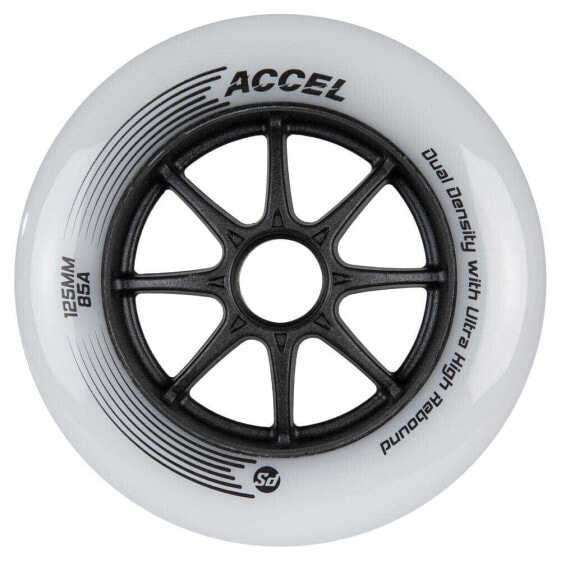 POWERSLIDE Accel Skates Wheels 6 Units