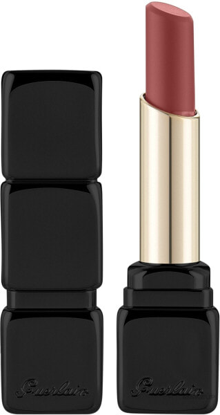 Langanhaltender mattierender Lippenstift - Guerlain KissKiss Tender Matte Lipstick 258 - Lovely Nude