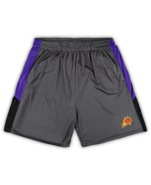 Men's Gray Phoenix Suns Big and Tall Shorts