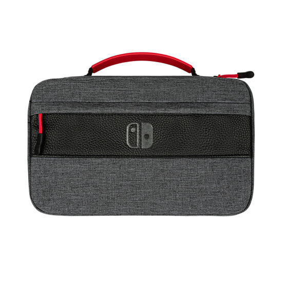 PDP Commuter Case - Elite Edition - Sleeve case - Nintendo - Black - Grey - Nintendo Switch - Nintendo Switch Lite - Nintendo Switch OLED - Drop proof - Scratch resistant - Zipper