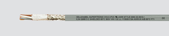 Helukabel 49922 - Low voltage cable - Grey - Cooper - 0.14 mm² - 15.5 kg/km - -5 - 80 °C