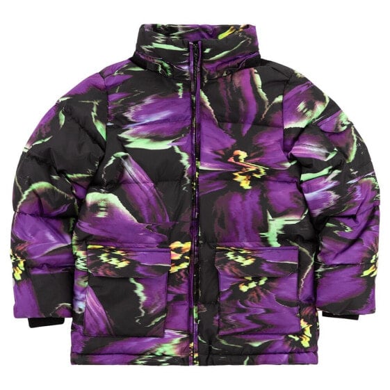 Детская зимняя куртка с искусственным утеплителем из переработанного полиэстера MAKIA Neva - Темно-лиловый, стандартный крой