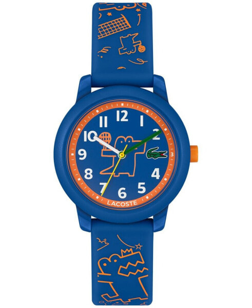Часы Lacoste Kid's Blue Printed Silicone Strap