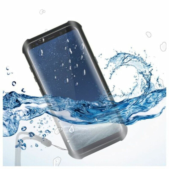 Водонепроницаемый чехол Samsung Galaxy S8 KSIX Aqua Case Чёрный Прозрачный