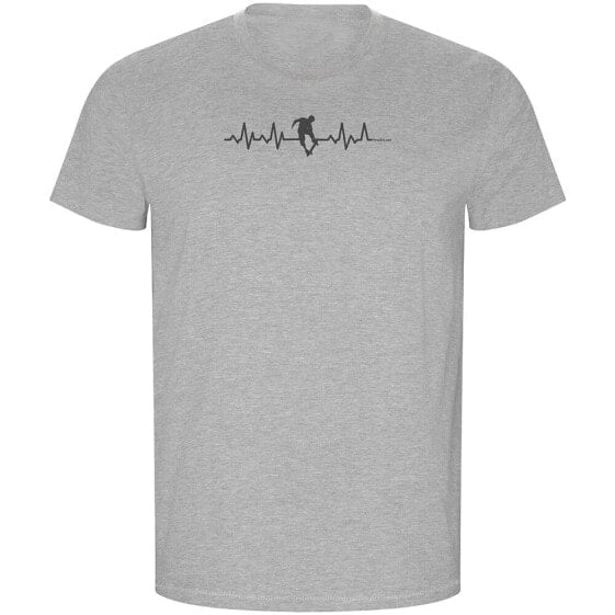 KRUSKIS Skateboard Heartbeat ECO short sleeve T-shirt