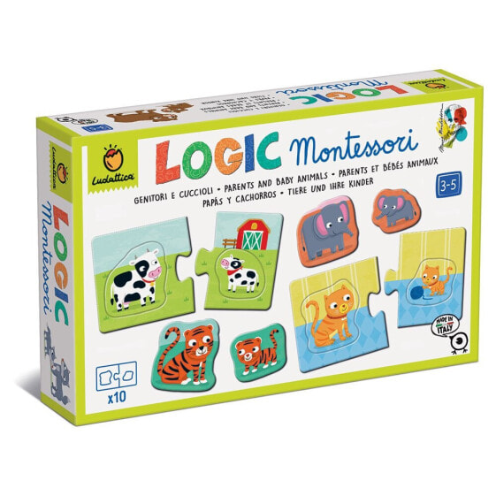 LUDATTICA Montessori Logic Families Puzzle