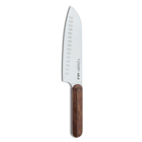 Santoku Knife 3 Claveles Oslo Stainless steel 17,5 cm