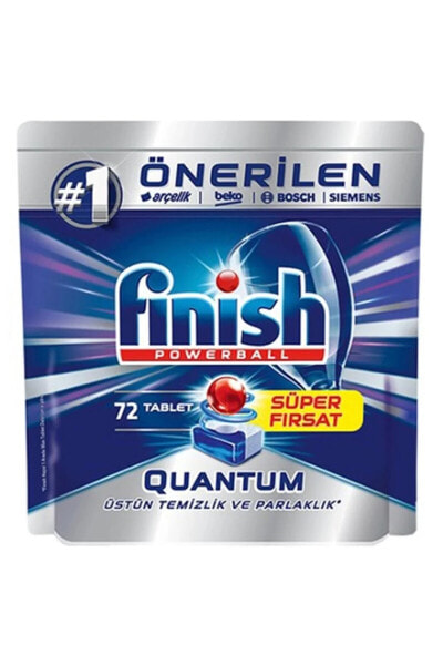 Таблетки для посудомоечных машин Finish Quantum 72-li
