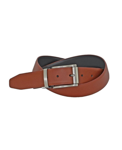 Men's Leather Reversible Dress Belt