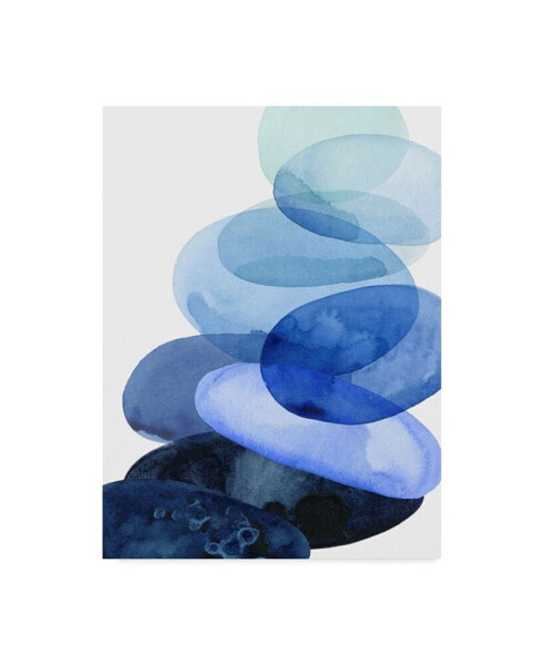Grace Popp River Worn Pebbles I Canvas Art - 15" x 20"
