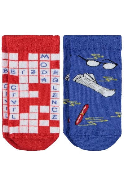 Носки детские Civil Socks Красные 2-шт. набор 3-11 лет