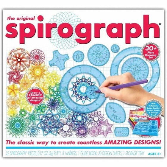 Набор для рисования Spirograph Silverlit 30 Предметов