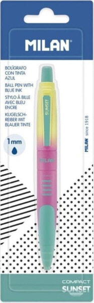 Ручка синяя MILAN Długopis Compact Sunset