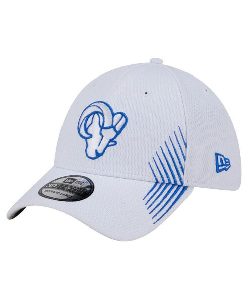 Men's White Los Angeles Rams Active 39thirty Flex Hat