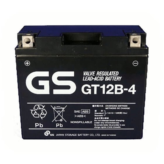 GS BATERIAS GT12B-4 AGM battery