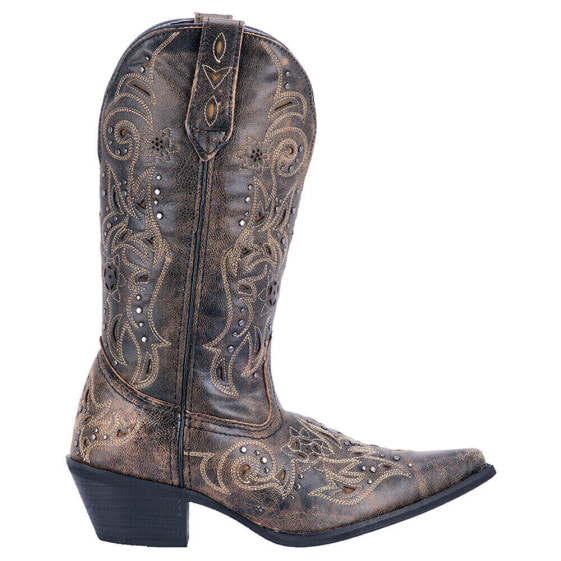 Сапоги женские Laredo Vanessa Snip Toe Cowboy черные, коричневые 52050