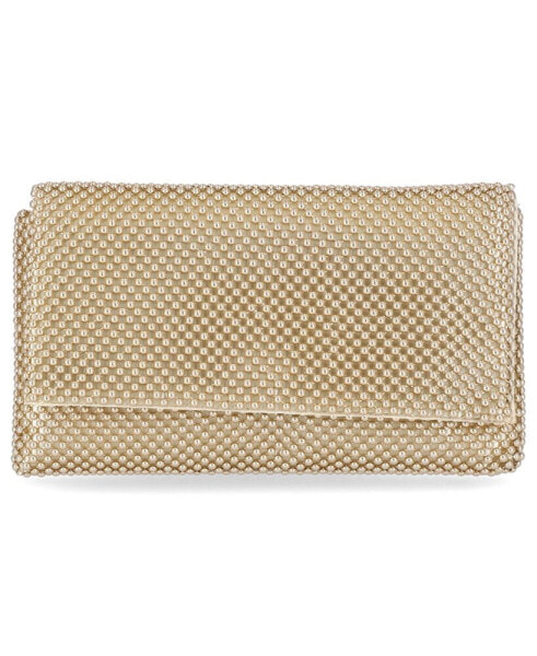 Prudence Shiny Mesh Clutch, Created for Macy's