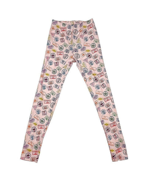 Toddler Girls Viaje Graphic Leggings