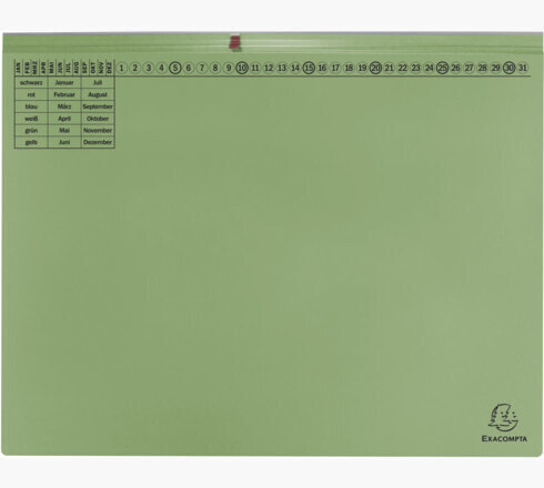 Exacompta 370225B - Carton - Green - 320 g/m² - 265 mm - 316 mm - 1 pc(s)