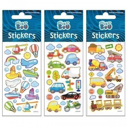 Sticker BOO Naklejki Sticker BOO silver auta (262015)