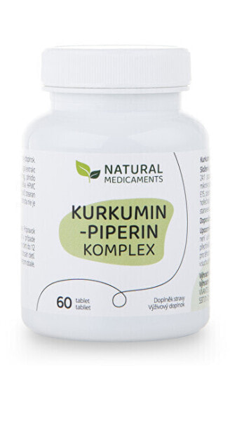 Kurkumin-piperine complex 60 tablets