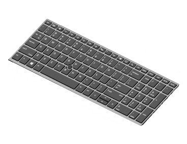 HP L14366-031 - Keyboard - UK English - Keyboard backlit - HP - EliteBook 850 G5