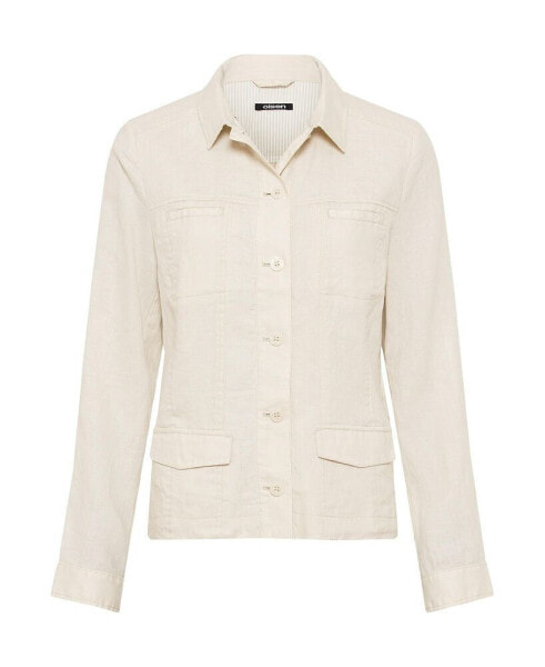 Women's 100% Linen Jacket