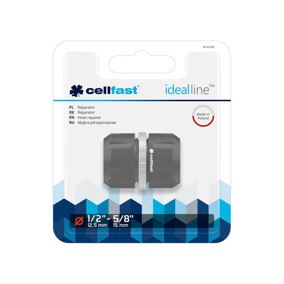 Cellfast Соединитель шланга ABS/PC 1/2"