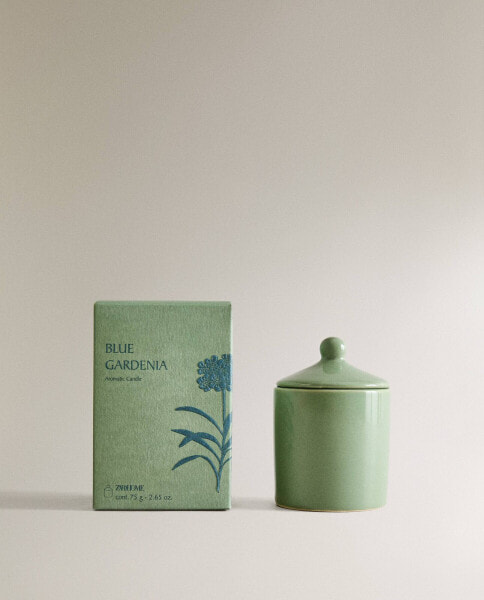 (75 g) blue gardenia scented candle