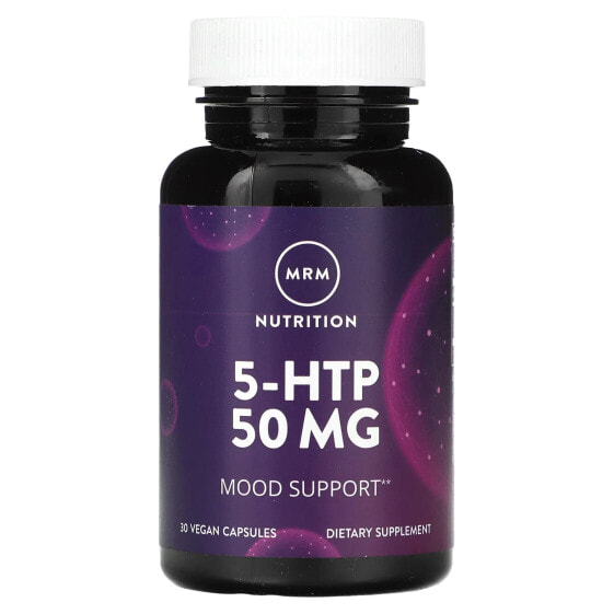 MRM Nutrition, 5-HTP, 50 мг, 30 веганских капсул